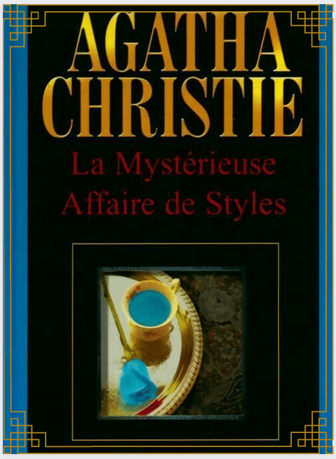 Couverture La mystérieuse Affaire de Styles, Agatha Christie