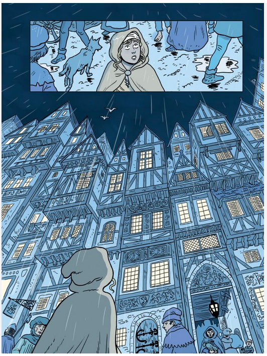 Planche de BD L'amourante